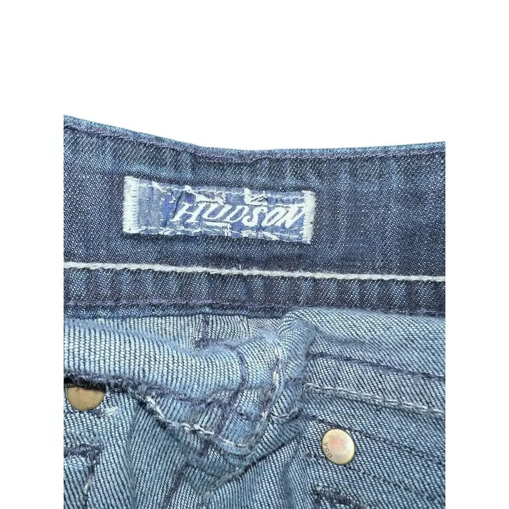 Hudson Signature Boot Cut Low Rise Jeans  W170DHA Size 28”x30” Flap Pockets - Picture 10 of 10